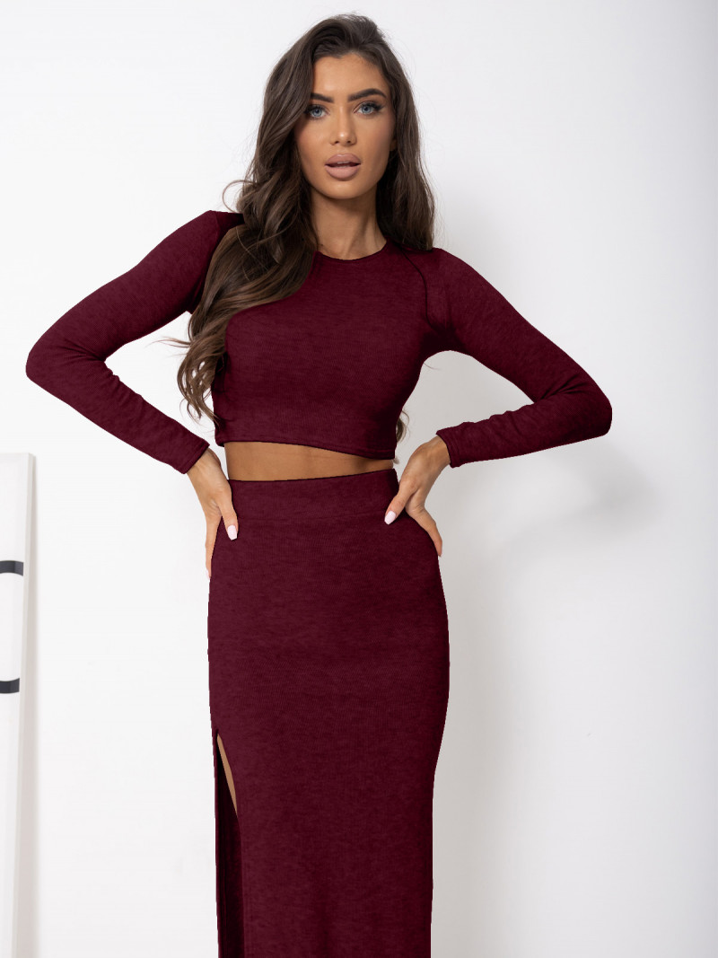 Komplet dzianinowy ze spódnicą SELWYN...