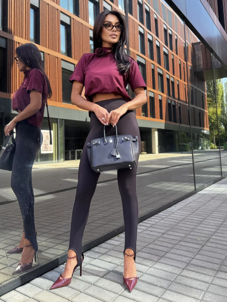 Bawełniana bluzka t-shirt z... 2