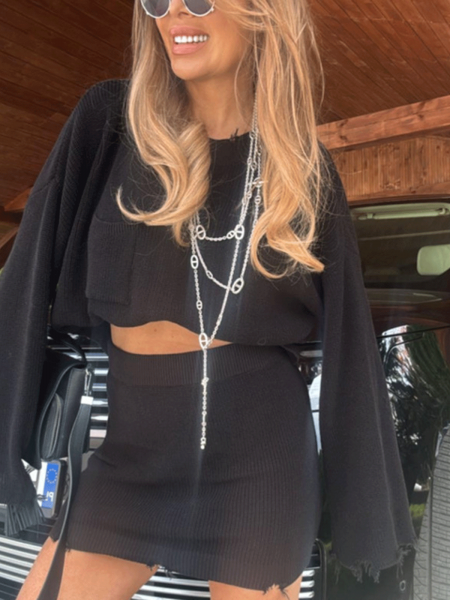 Komplet dzianinowy z mini... 2