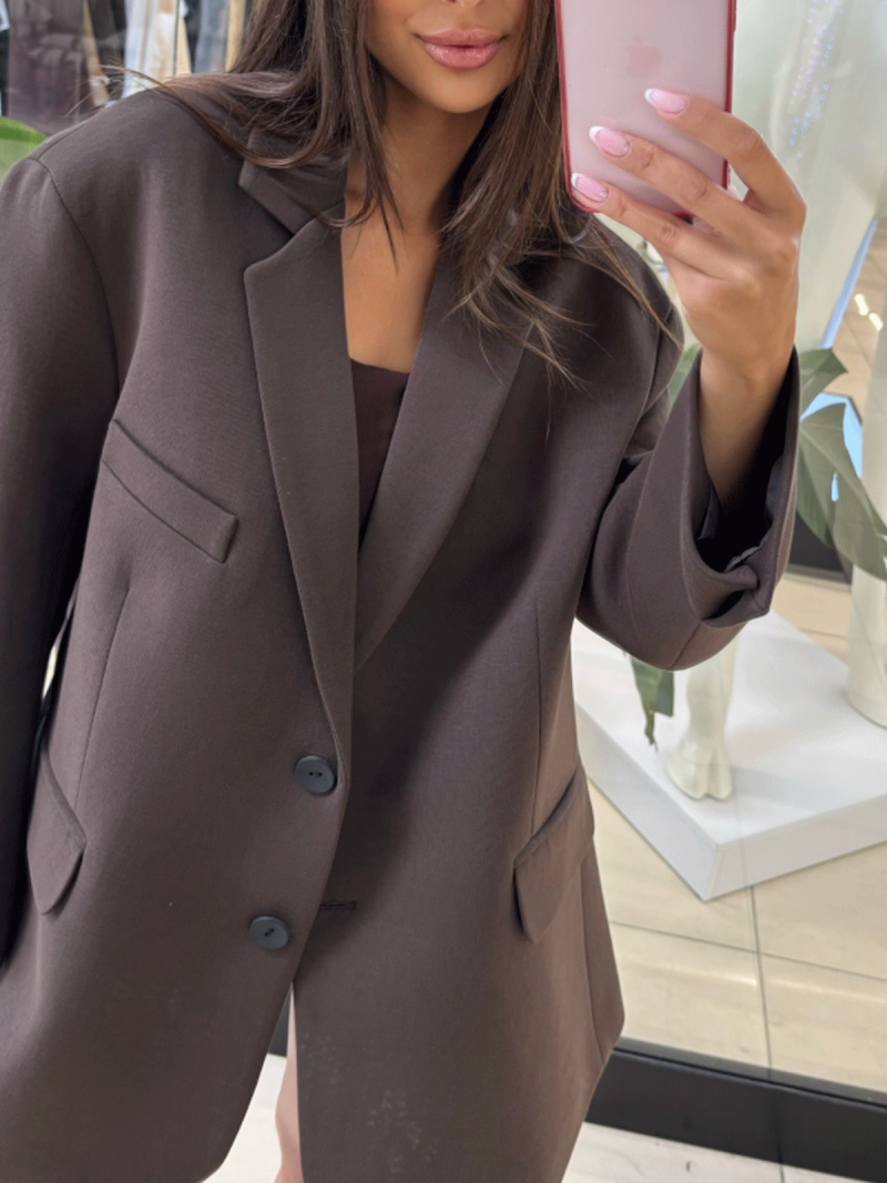 Stylowa marynarka oversize LANDI -...