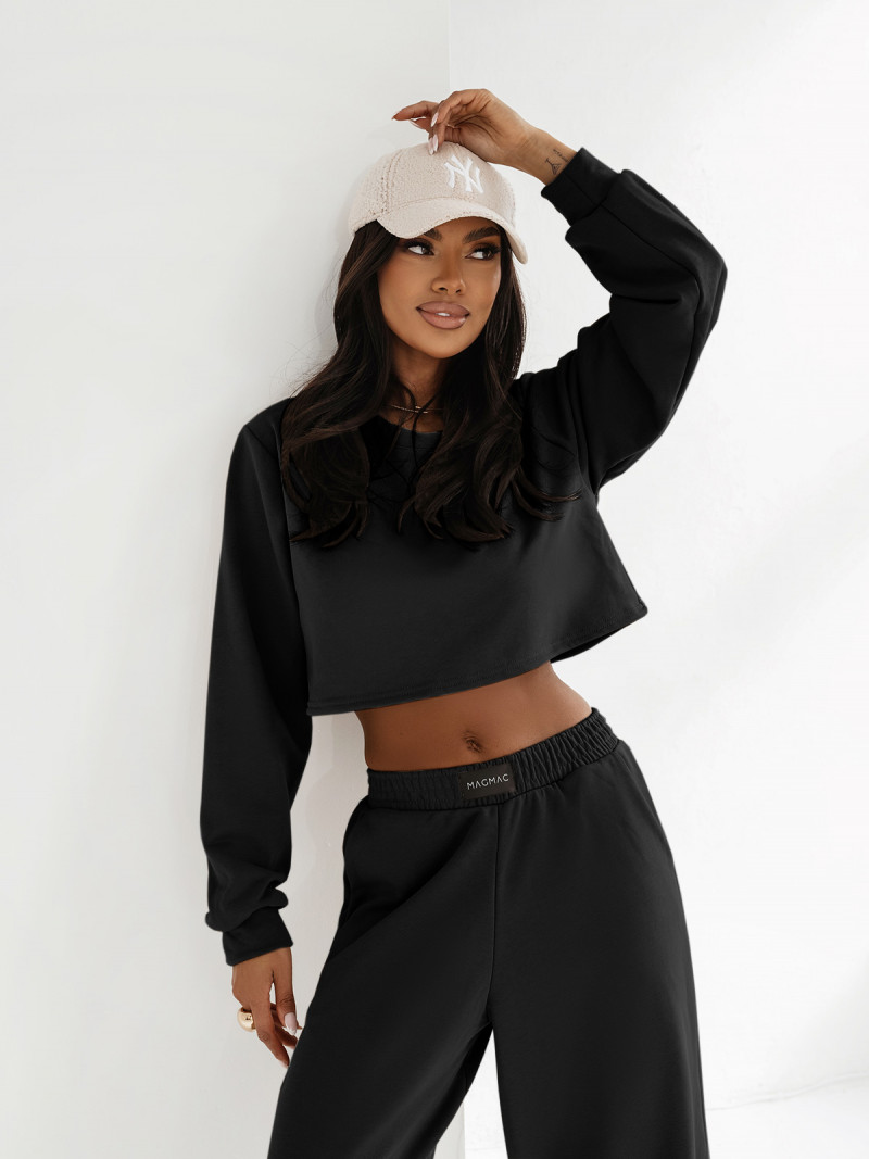 Komplet dresowy krótka bluza i...