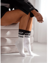 Skarpetki damskie półfrotte KEEP MOVING - białe