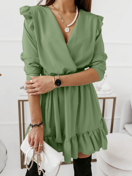 Rozkloszowana sukienka z... 2