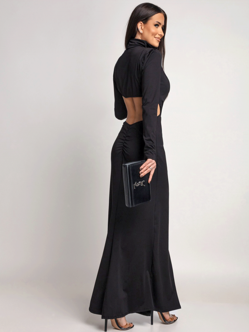 Sukienka maxi z odkrytymi plecami...