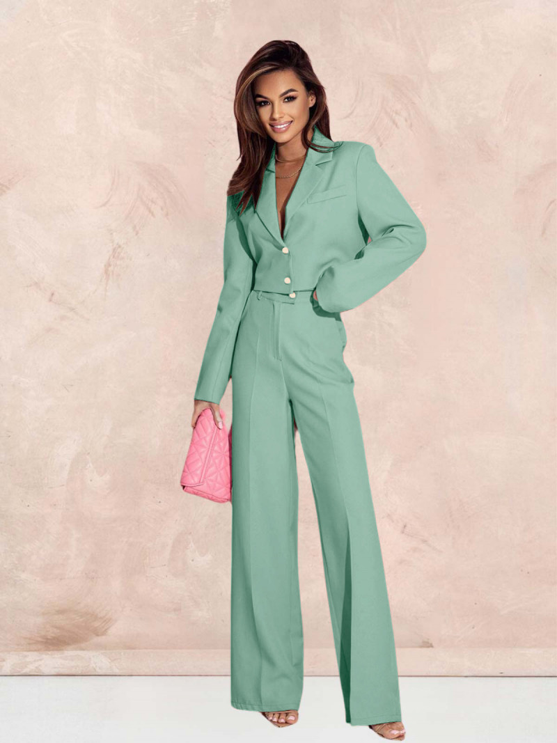 Garnitur z szerokimi spodniami YUKARI...