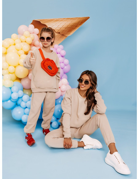 WP bluza dresowa dziecięca - beżowa