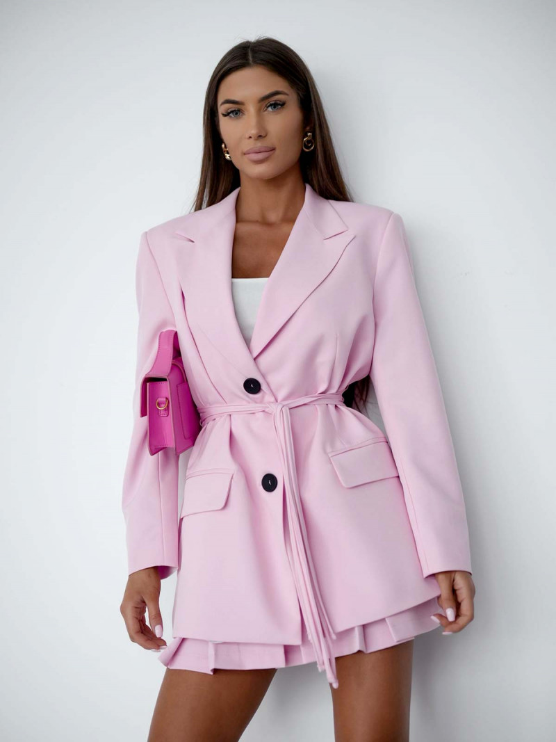 Marynarka oversize z wiązaniem AVIONA...