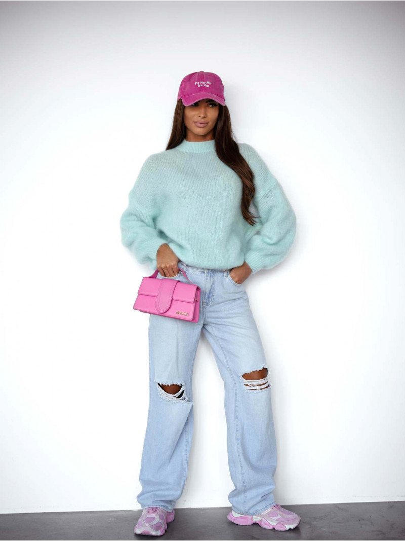 Moherowy sweter oversize CONOR -...