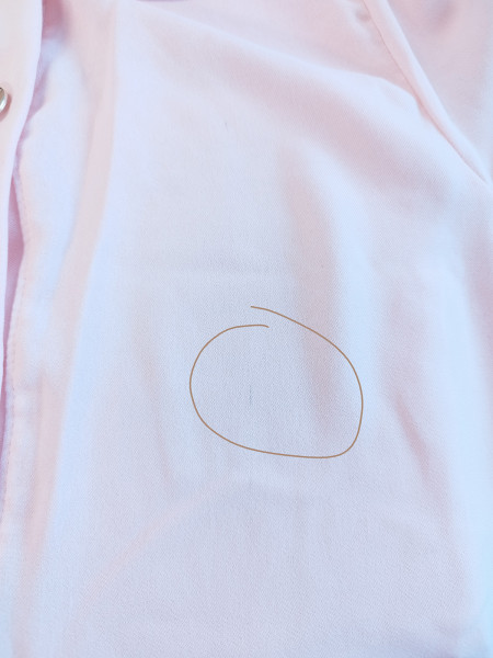 WP sukienka z falbankami i guzikami - pudrowy róż 2