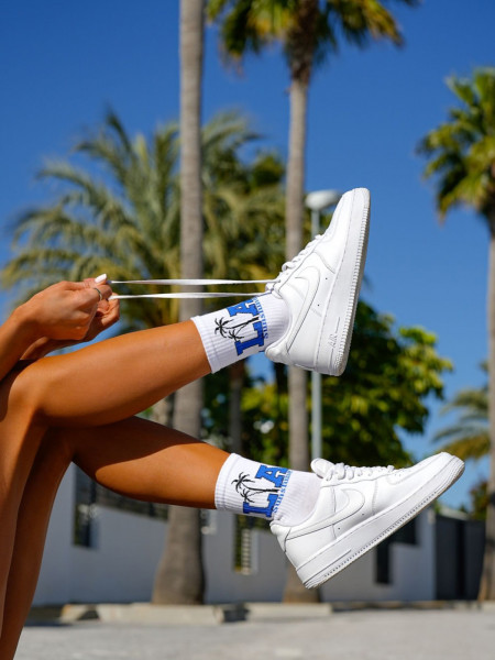 Skarpetki damskie LA SUNSHINE - białe