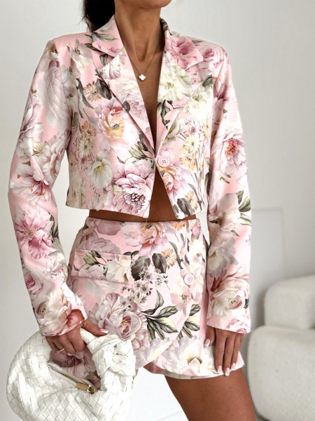 Bawełniany komplet ze spódnico-spodenkami LEWI - wzór 1 2