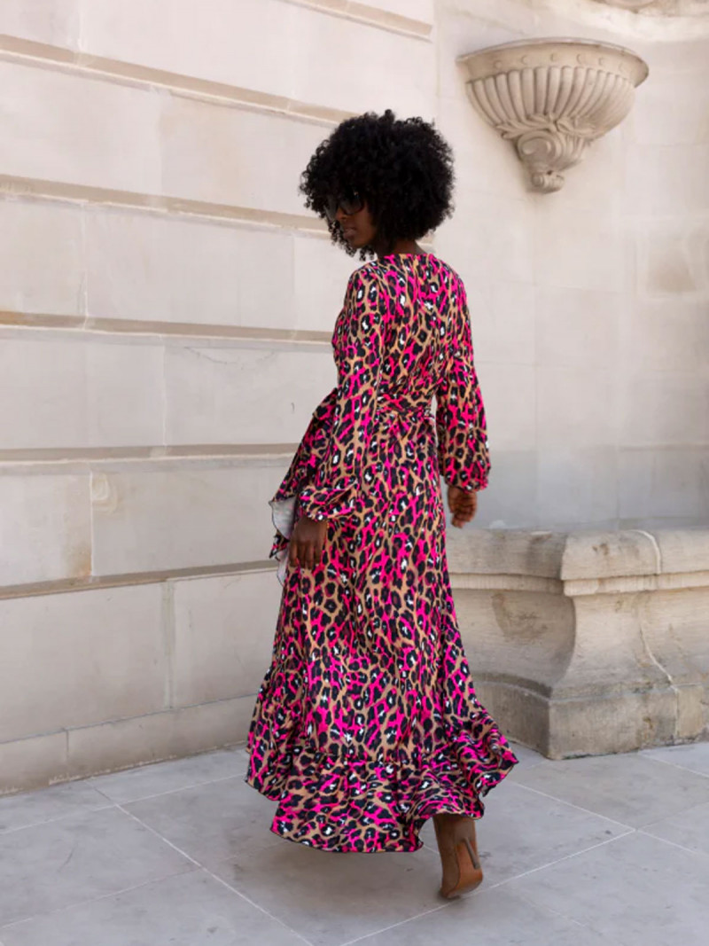 Przekładana sukienka maxi z wiskozy...