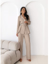 Garnitur marynarka i szerokie spodnie OMARI - beżowy