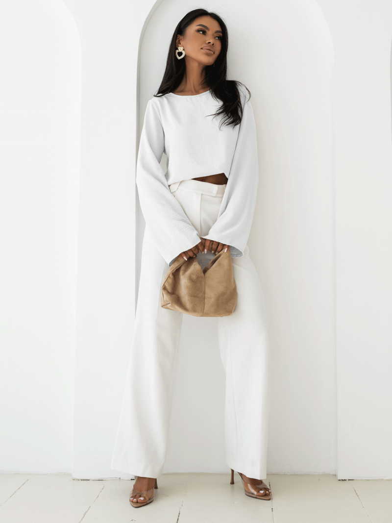 Bluzka z szerokimi rękawami MICHIE -...