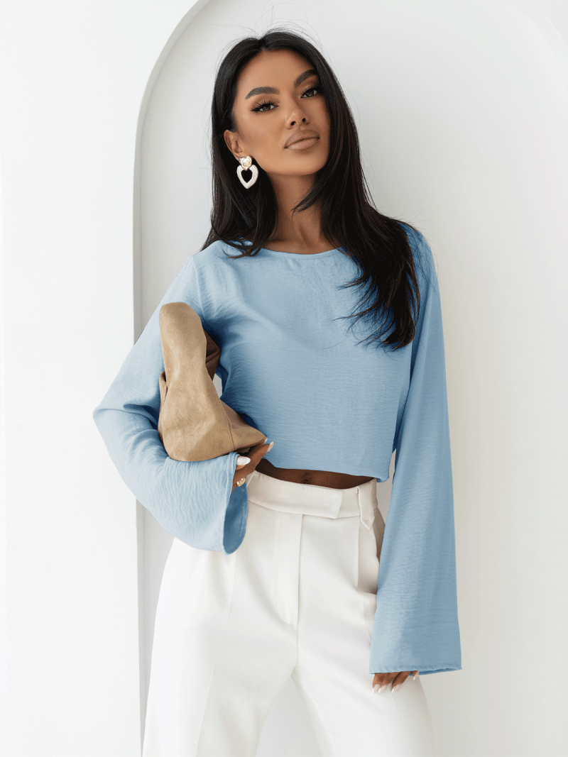 Bluzka z szerokimi rękawami MICHIE -...