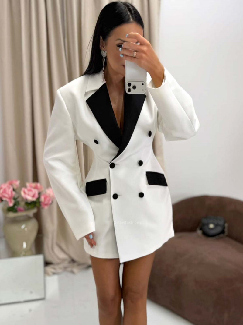 Elegancka sukienka marynarka NIGERI -...