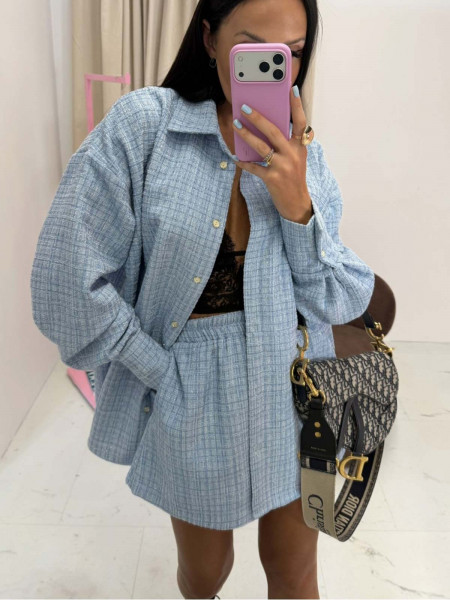 Bawełniany komplet z krótkimi spodenkami MARCO - wzór 2 2