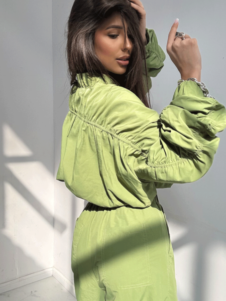 Stylowy komplet dresowy VIRENA - zielony 2