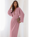 Kombinezon z szerokimi nogawkami LACEY - brudny róż
