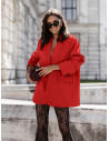 Stylowa marynarka oversize NEMERIA - czerwona