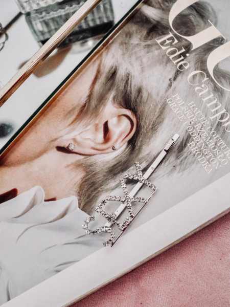 Wsuwka do włosów napis...