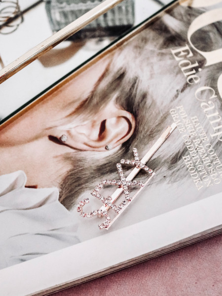 Wsuwka do włosów napis...